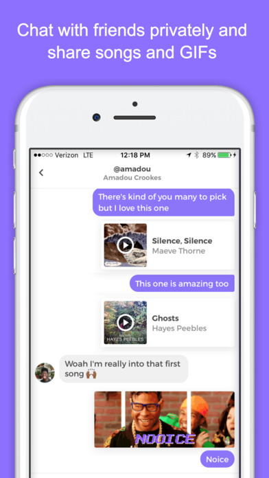 Cymbal - The Music Community screenshot 1